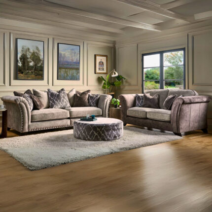 Vioros Pillowback & Standard Back Sofa Collection – Comfortable & Stylish
